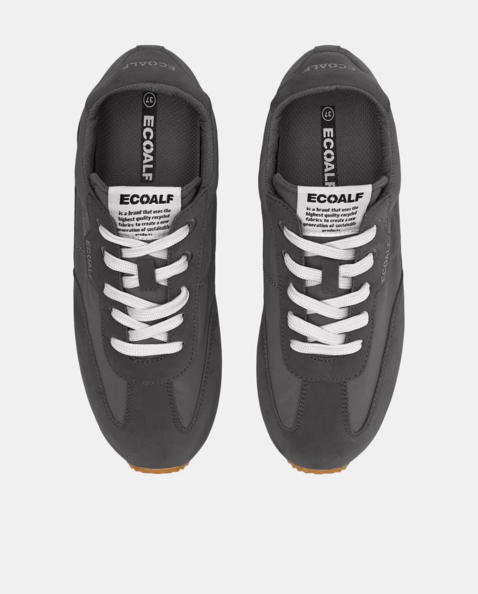 Sapatilhas Modelo Denveralf 100% Poliamida Reciclada Cinzento-4