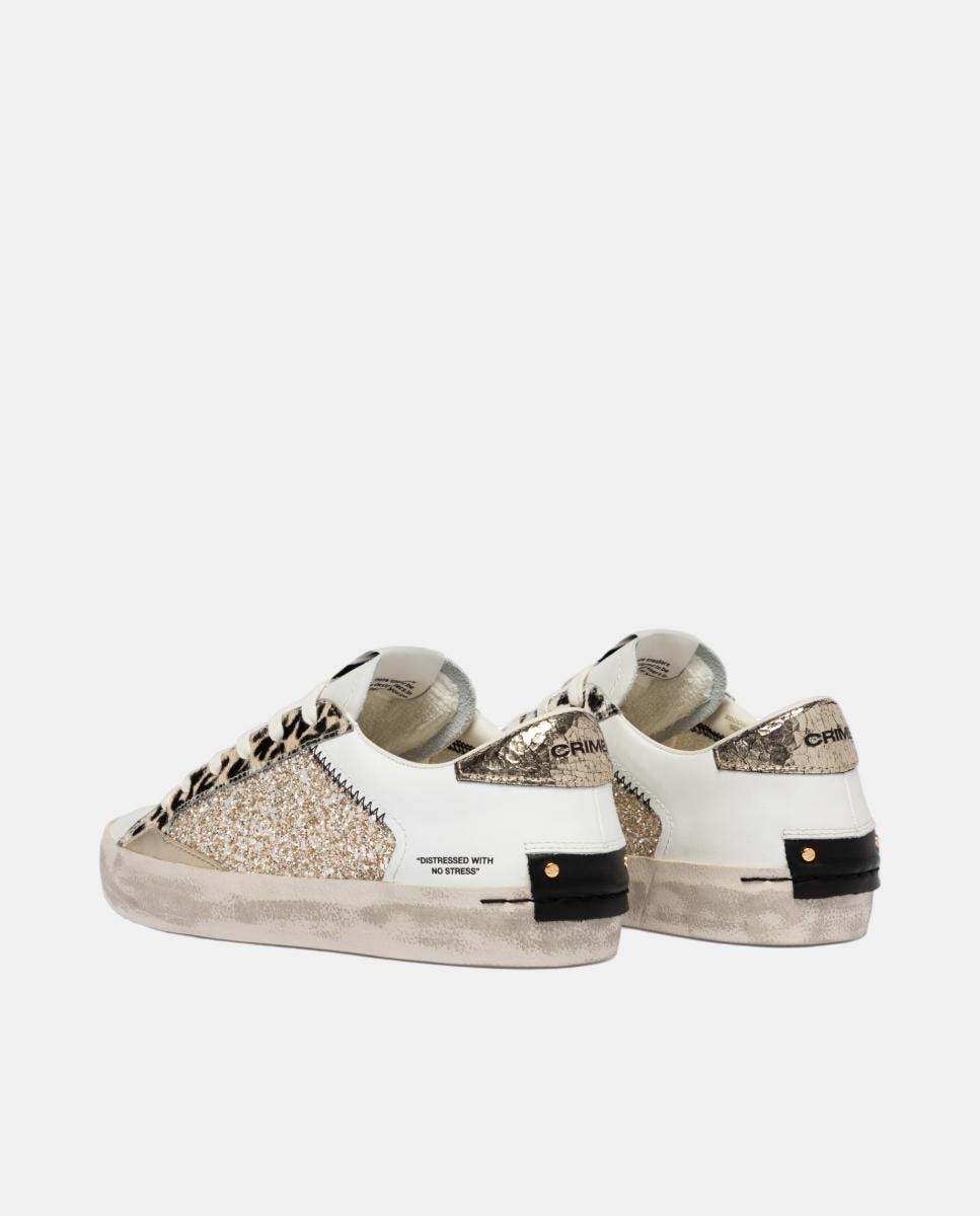 Sapatilhas Baixas Prata-3