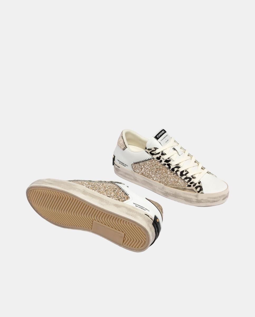 Sapatilhas Baixas Prata-4