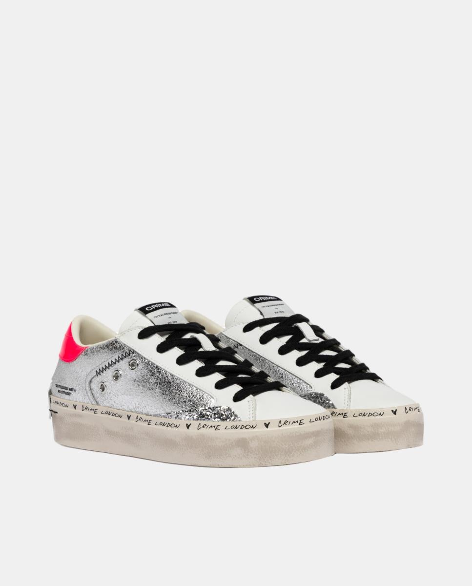 Sapatilhas Baixas Prata-2