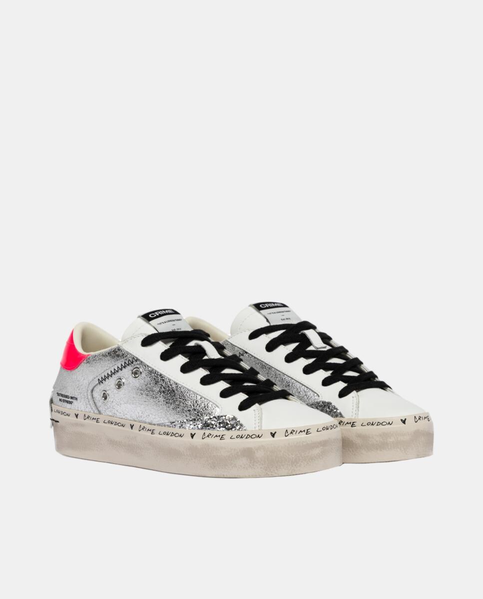 Sapatilhas Baixas Prata-2