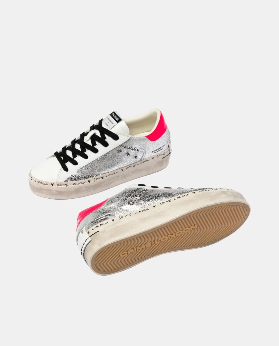 Sapatilhas Baixas Prata-4