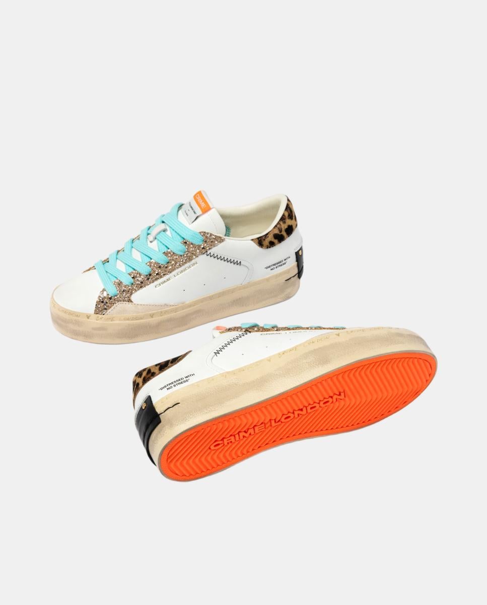 Sapatilhas Baixas Ouro-4