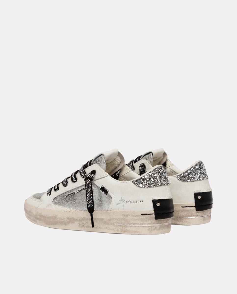 Sapatilhas Baixas Prata-3