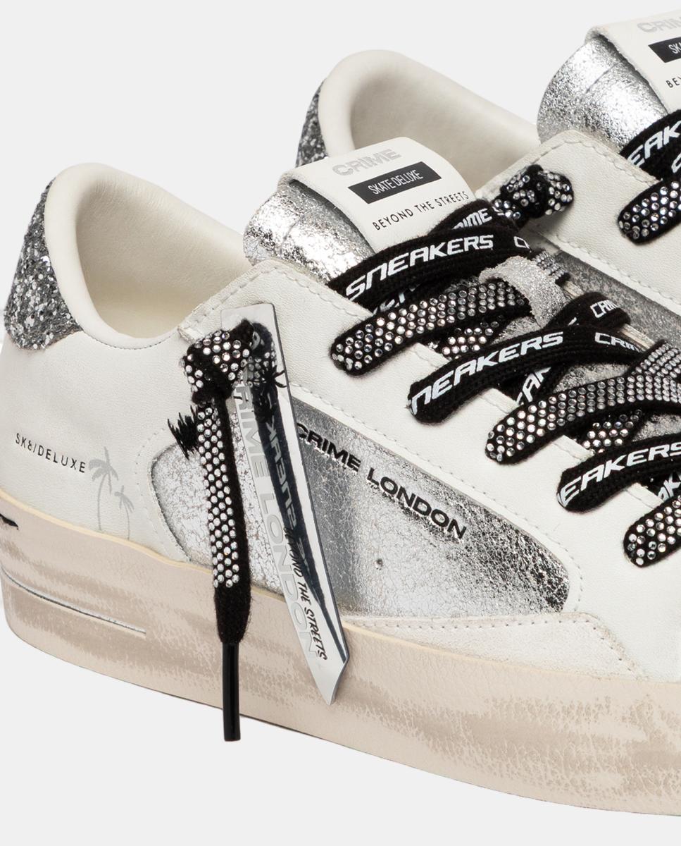 Sapatilhas Baixas Prata-6