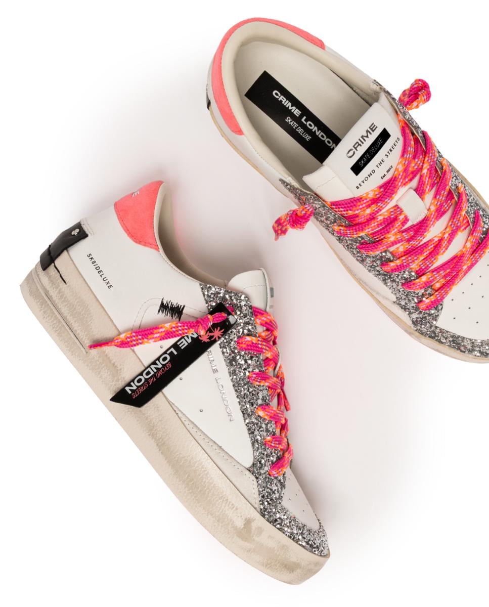 Sapatilhas Baixas Prata-5