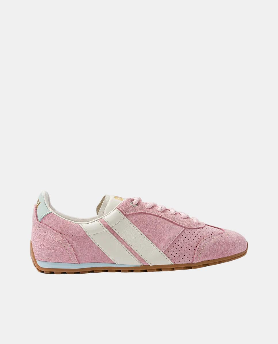 Imagem 0 de Sapatilhas Assimétricas em Pele Inspiradas nas Sabrinas