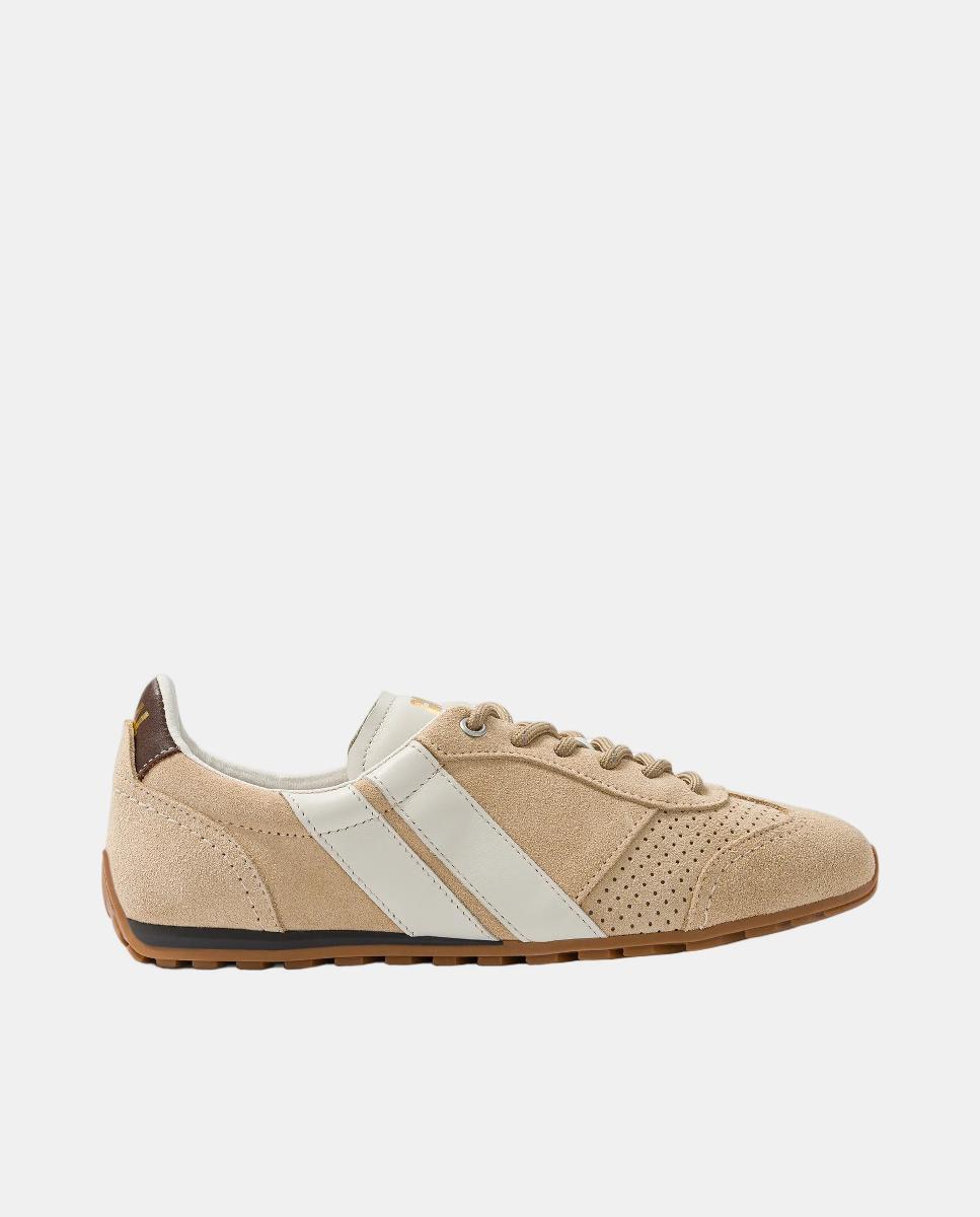 Imagem 0 de Sapatilhas Assimétricas em Pele Inspiradas nas Sabrinas