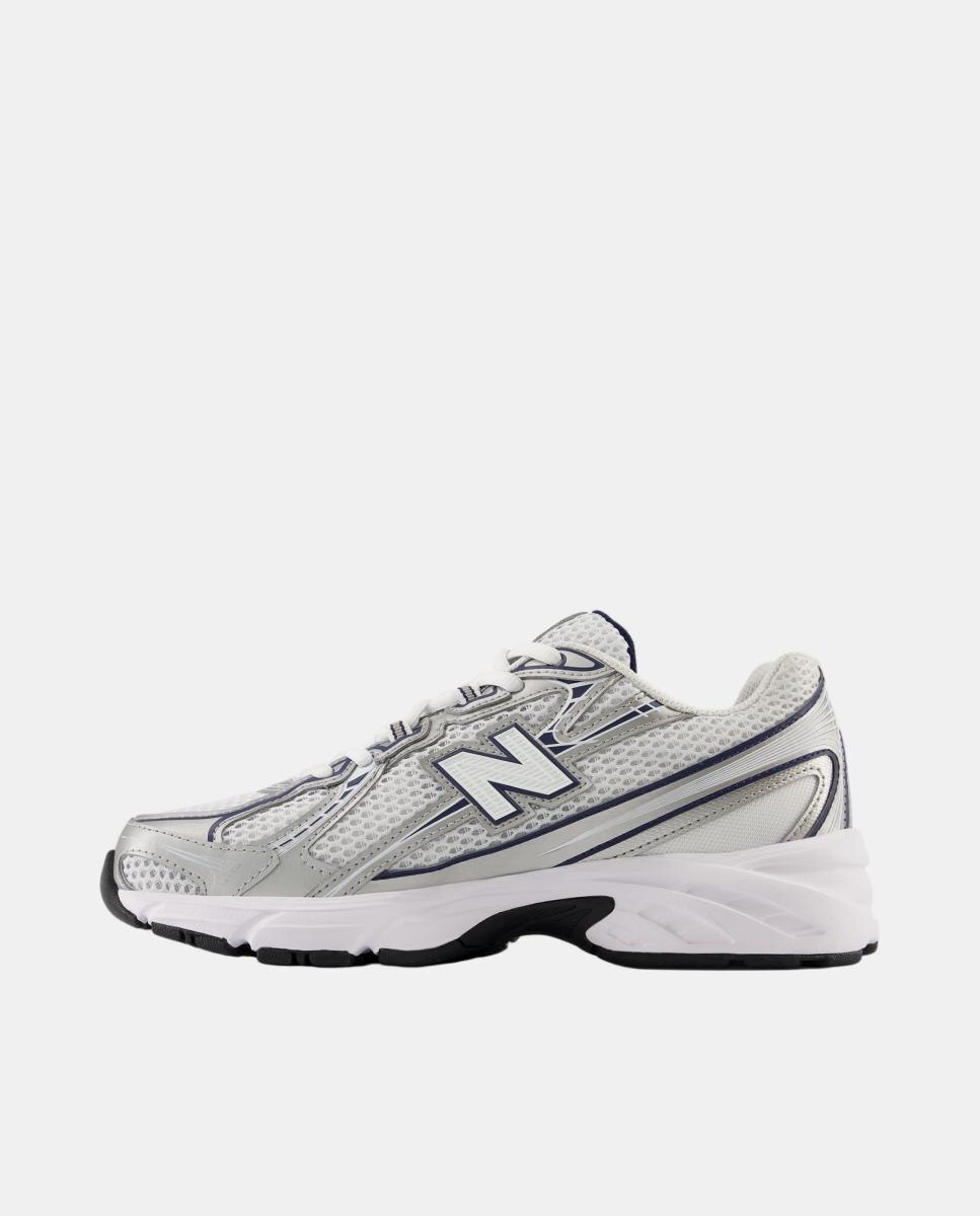 Sapatilhas Casual 740 Retro 2000 Metalizadas Prata-2