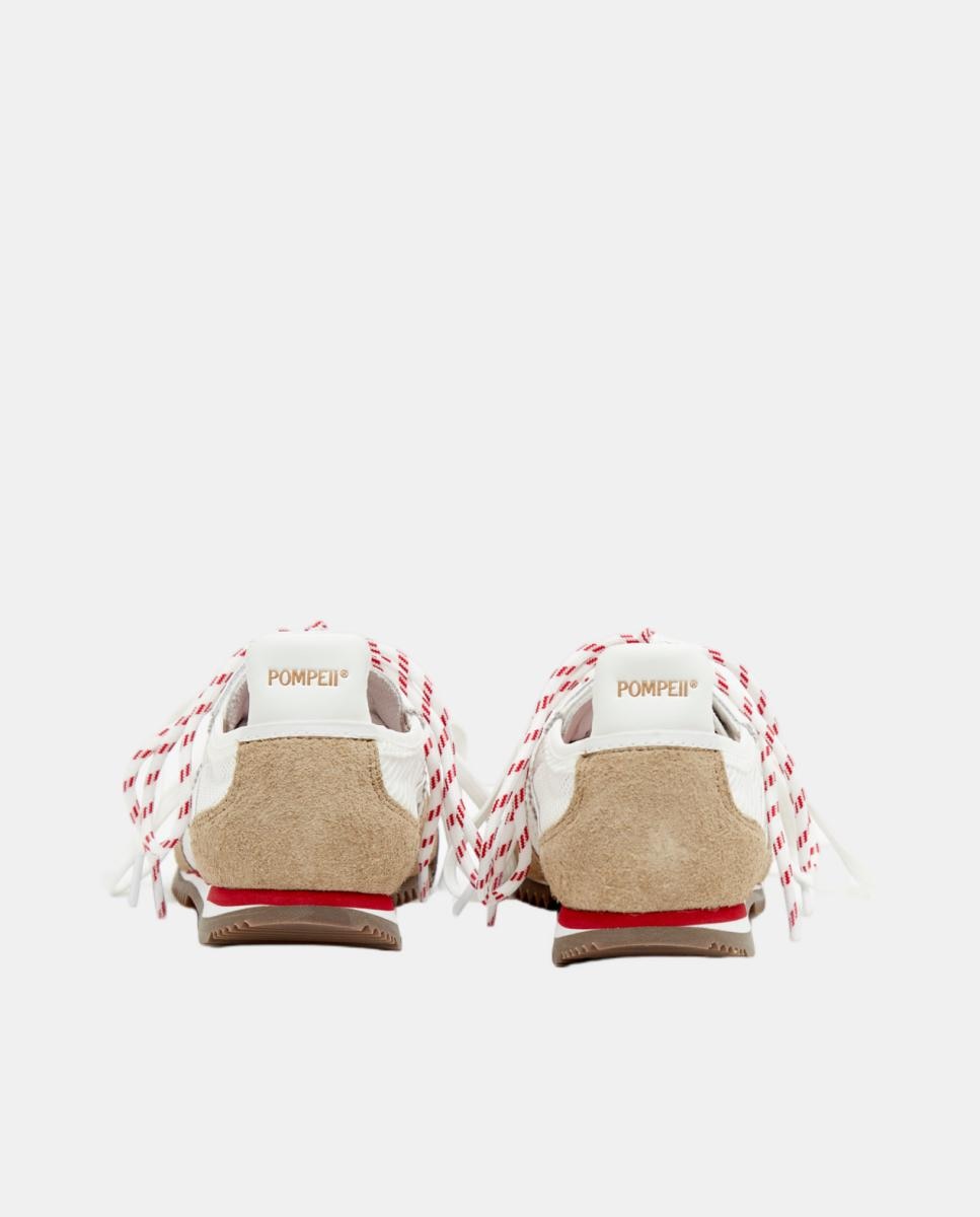Sapatilhas Casual Modelo Kite Branco Osso-5