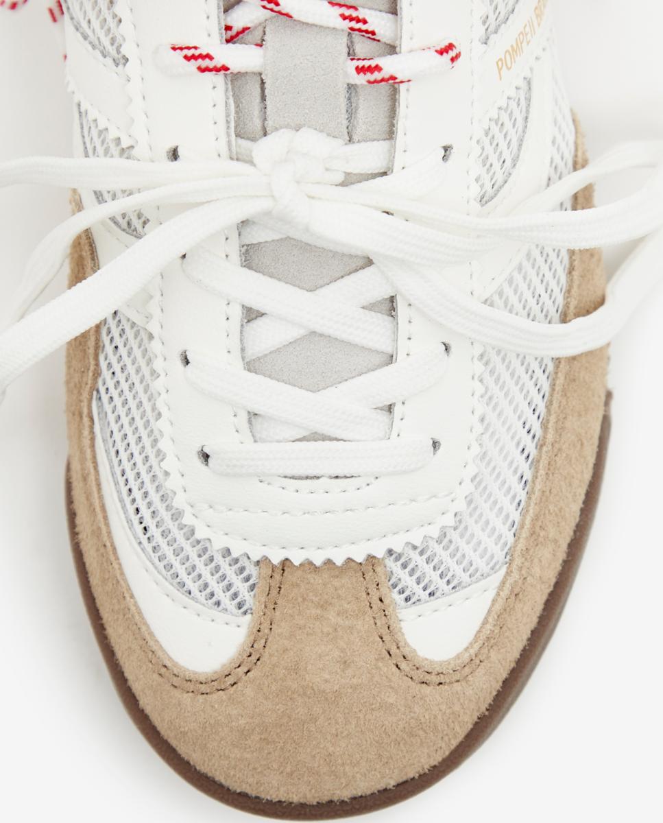 Sapatilhas Casual Modelo Kite Branco Osso-6