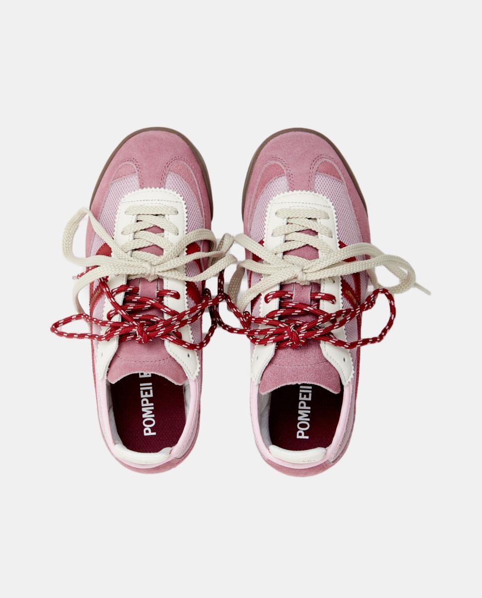 Sapatilhas Casual Modelo Kite Rosa-3