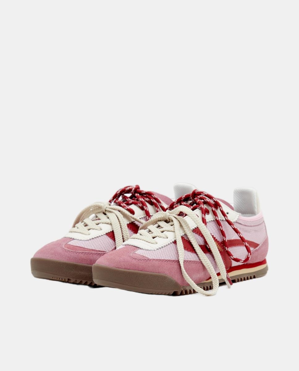 Sapatilhas Casual Modelo Kite Rosa-4
