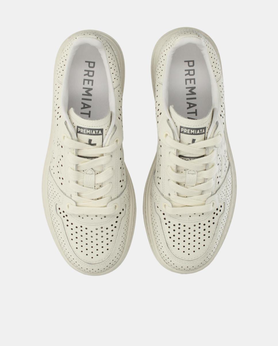 Sapatilhas Quinnd Var. 8251 Pele Branco-6