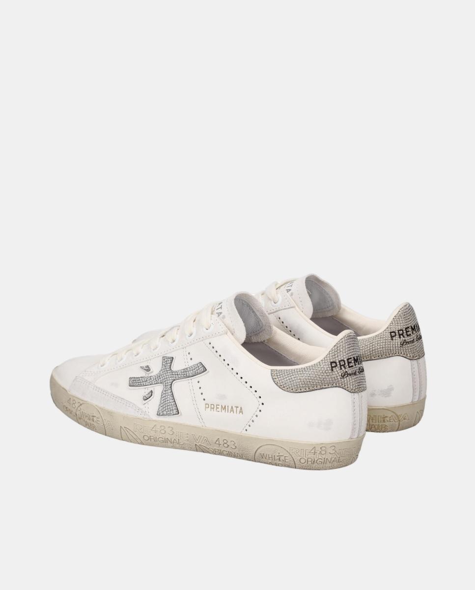 Sapatilhas Stevend Var. 8127 Pele Branco-5