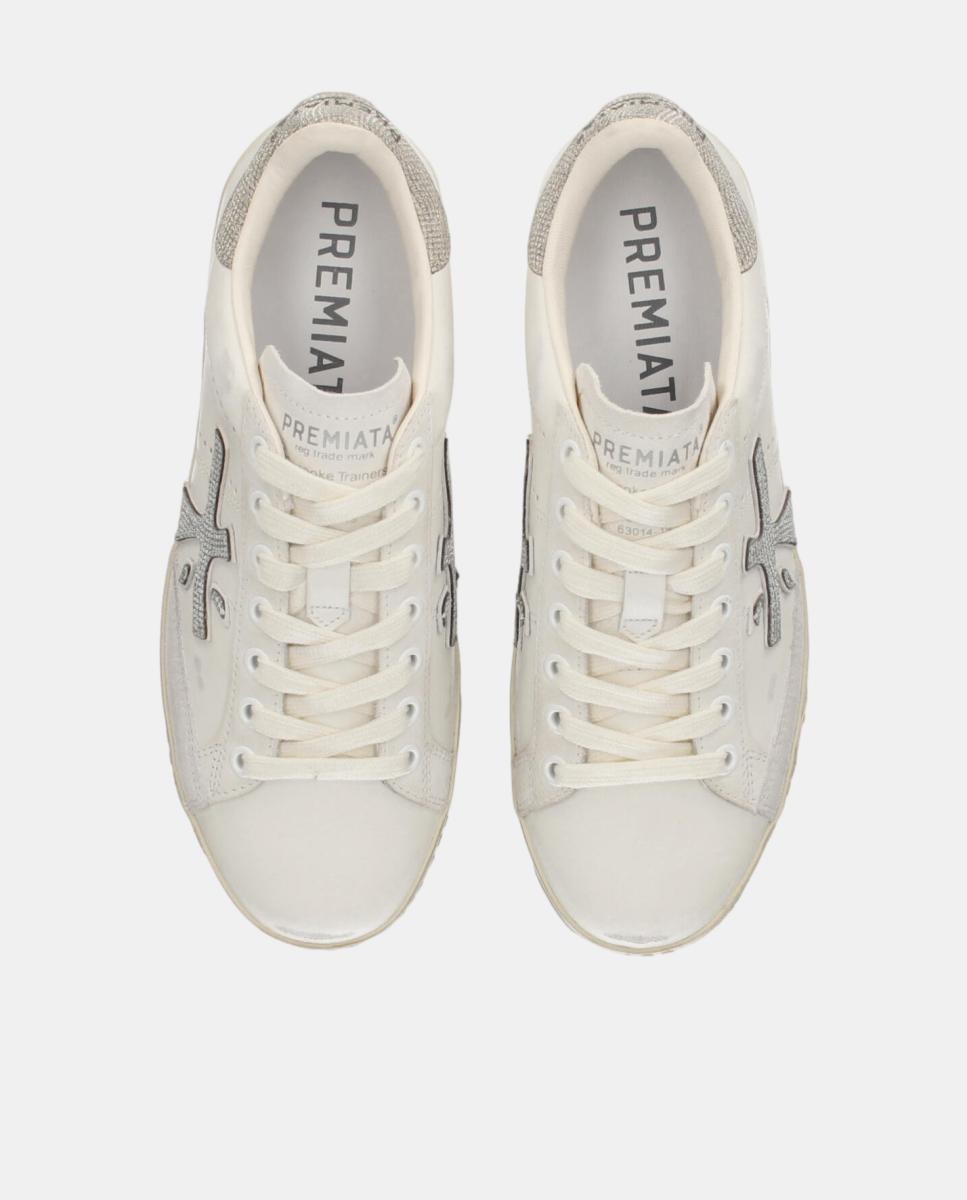 Sapatilhas Stevend Var. 8127 Pele Branco-6