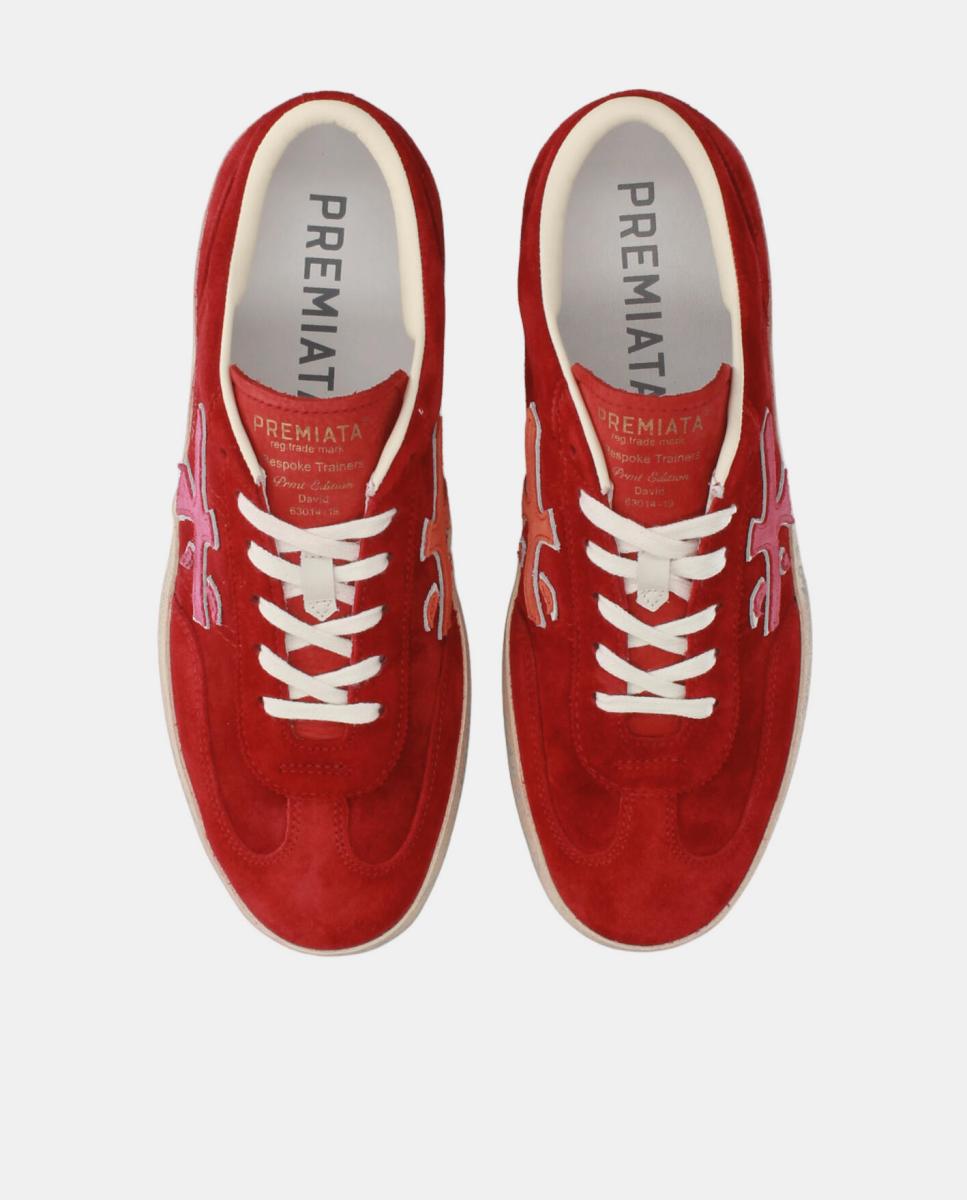 Sapatilhas Davidd Var. 8097 Vermelho-6