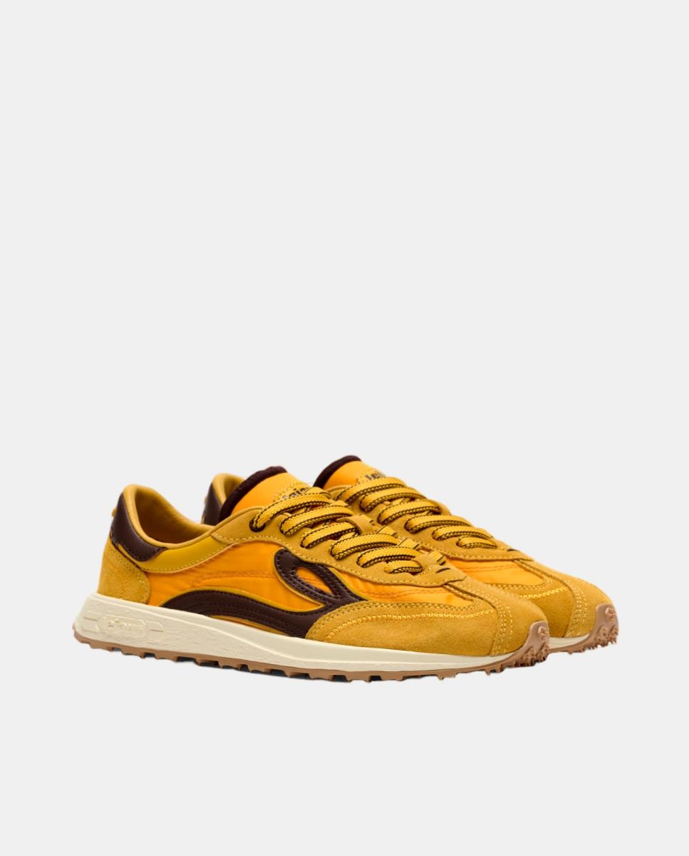 Sapatilhas Lejan Melrose mulher Nylon Barefoot Amarelo-3