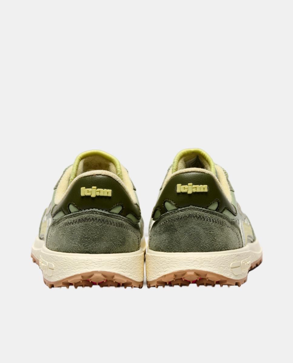 Sapatilhas Lejan Melrose mulher Nylon Barefoot Verde-menta-2
