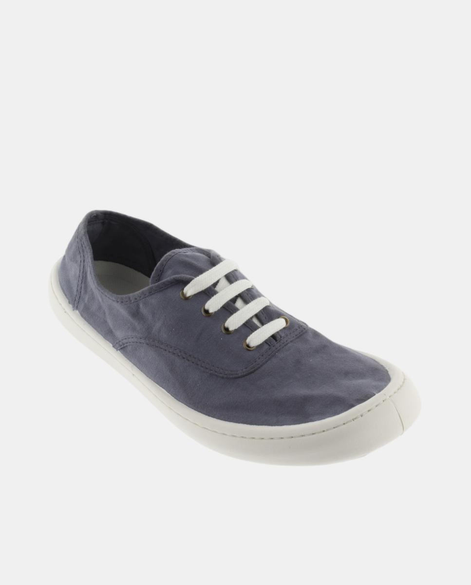 Sapatilhas Básicas Barefoot Unissexo de Lona Tingida DREC Azul-marinho-2