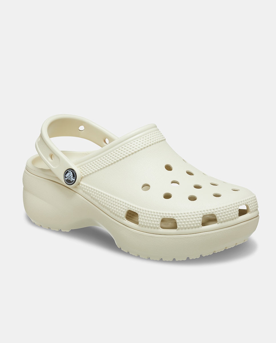 Socas com Plataforma Classic Platform Bege-4