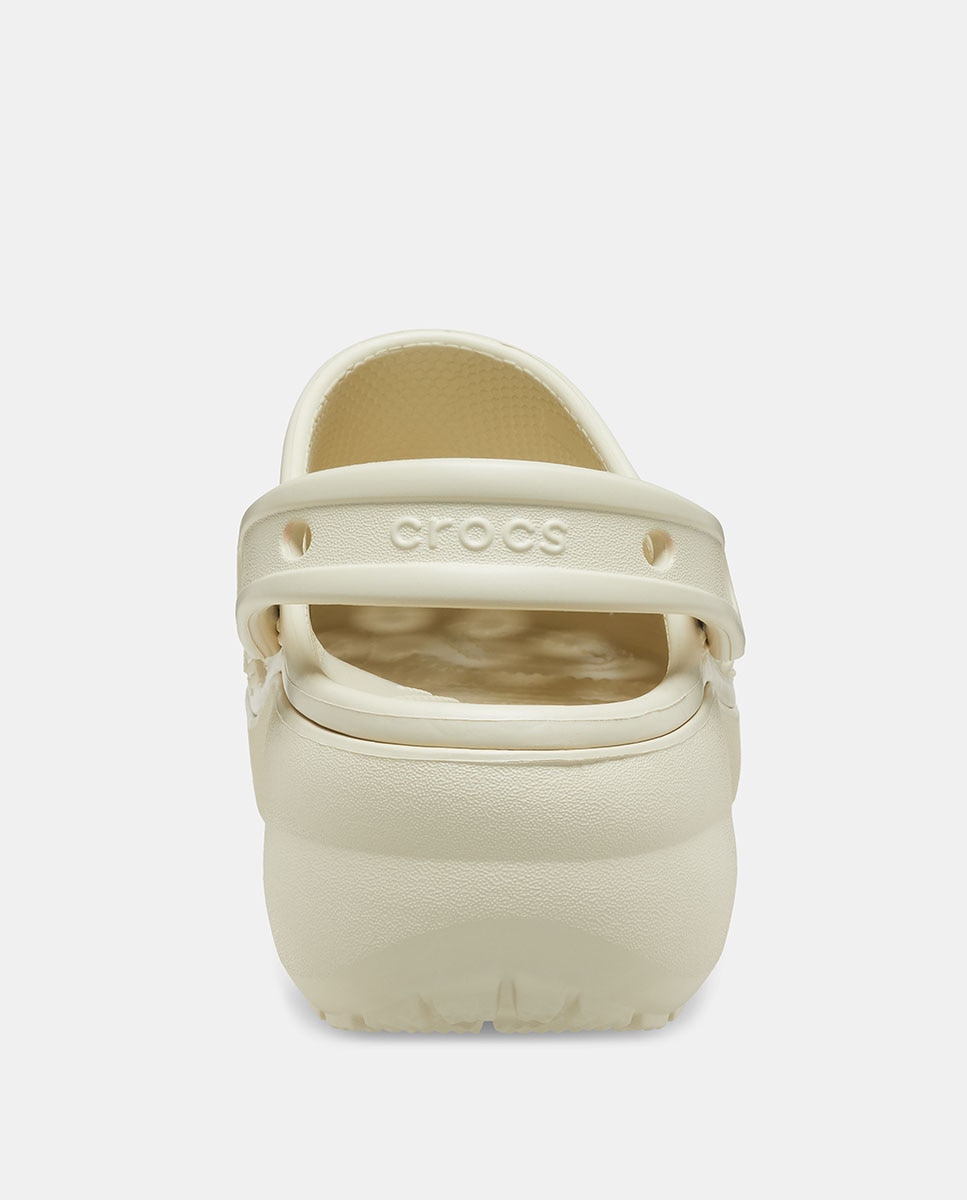 Socas com Plataforma Classic Platform Bege-5