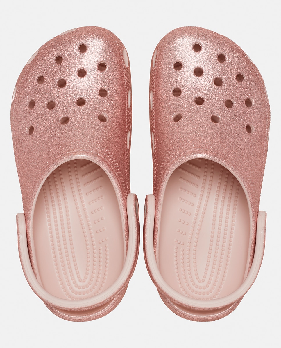 Socas Classic Glitter Clog Rosa-4