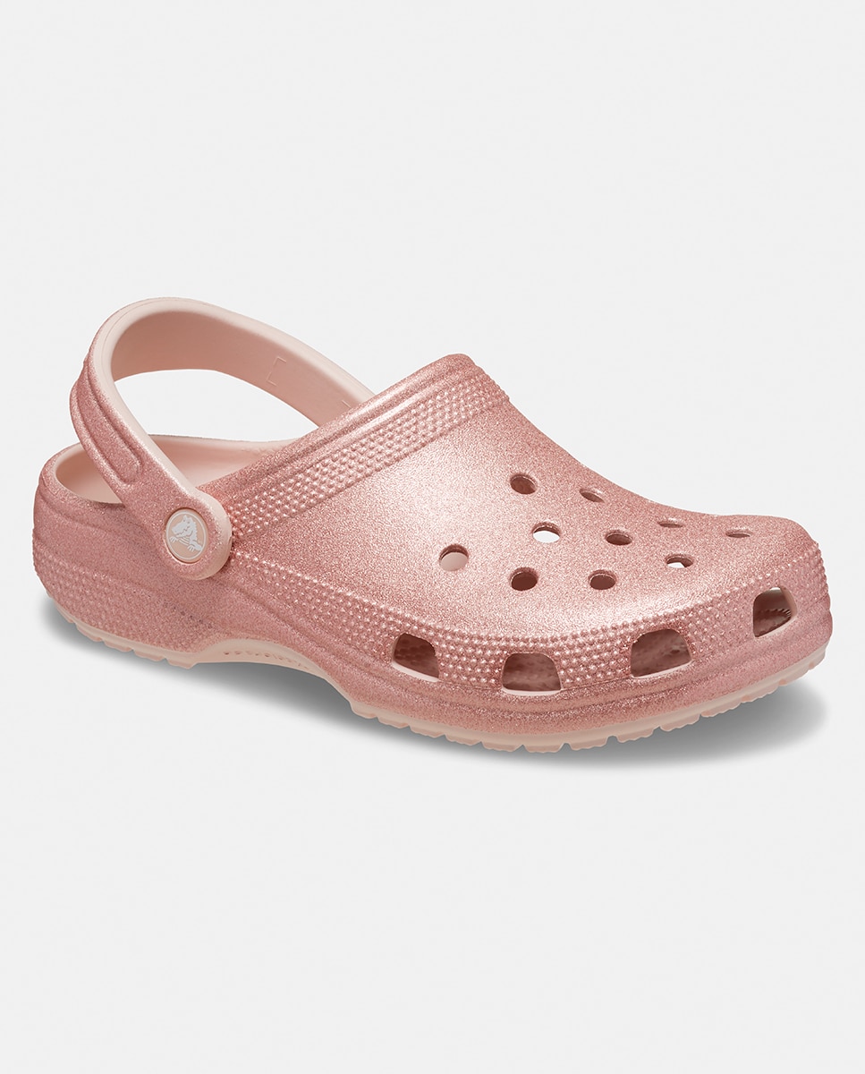Socas Classic Glitter Clog Rosa-6
