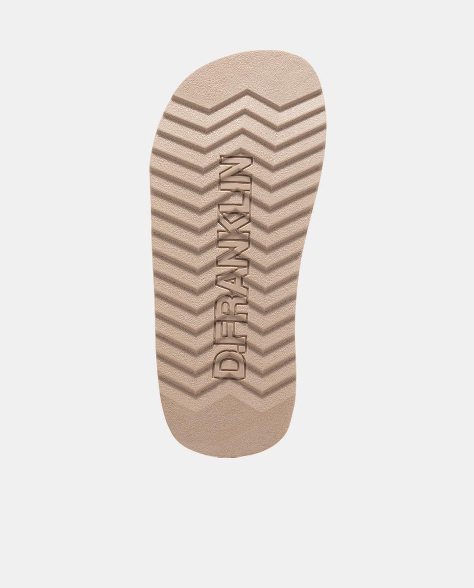 Sandálias Forest High Strips Ouro-4