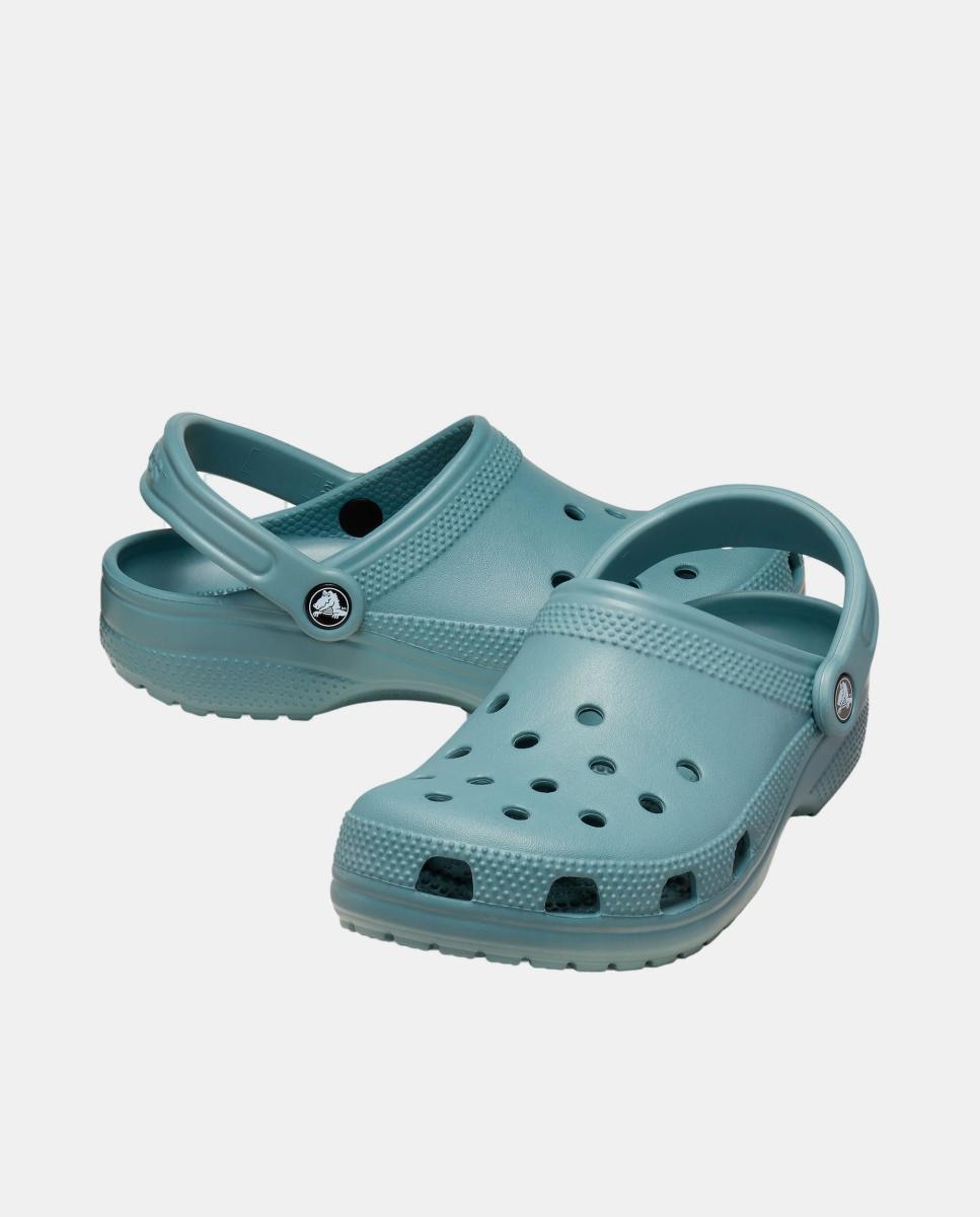 Socas Classic Clog Verde-azulado-3