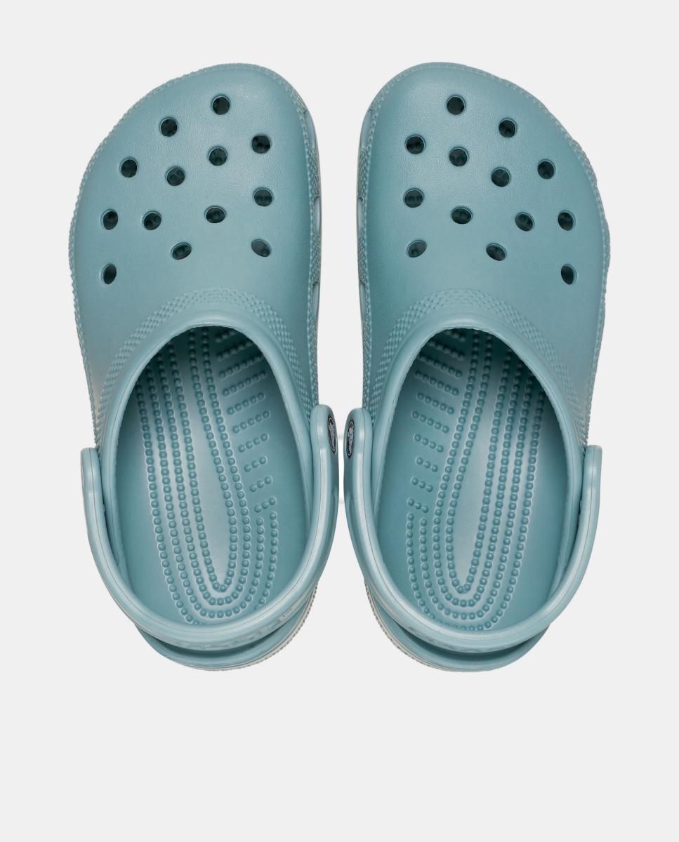 Socas Classic Clog Verde-azulado-4