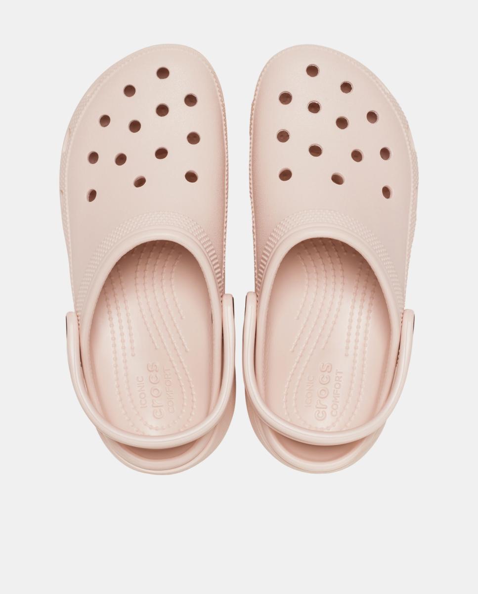 Socas Classic Platform Clog Rosa-pálido-4