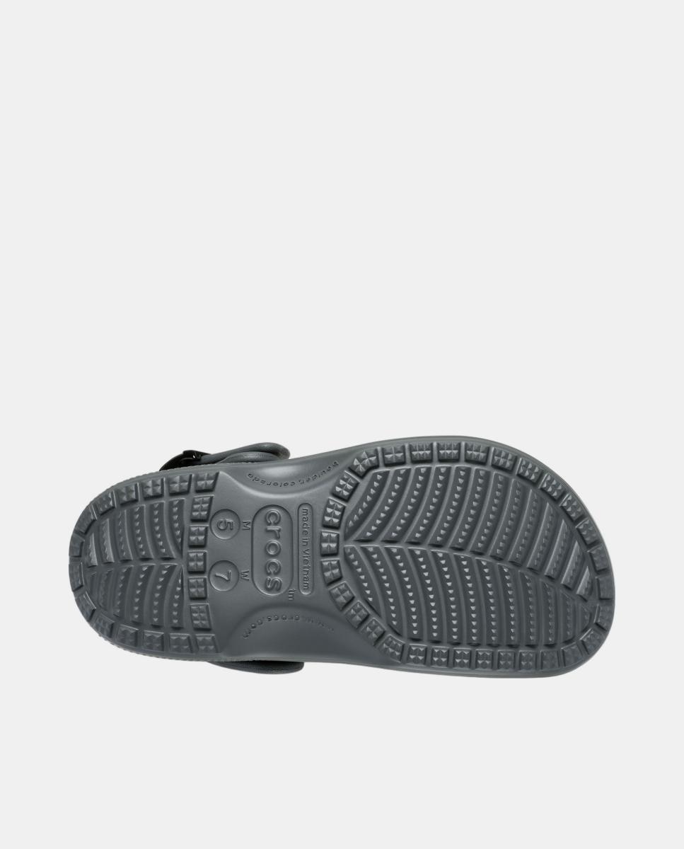 Socas Classic Buckle Clog Cinzento-4