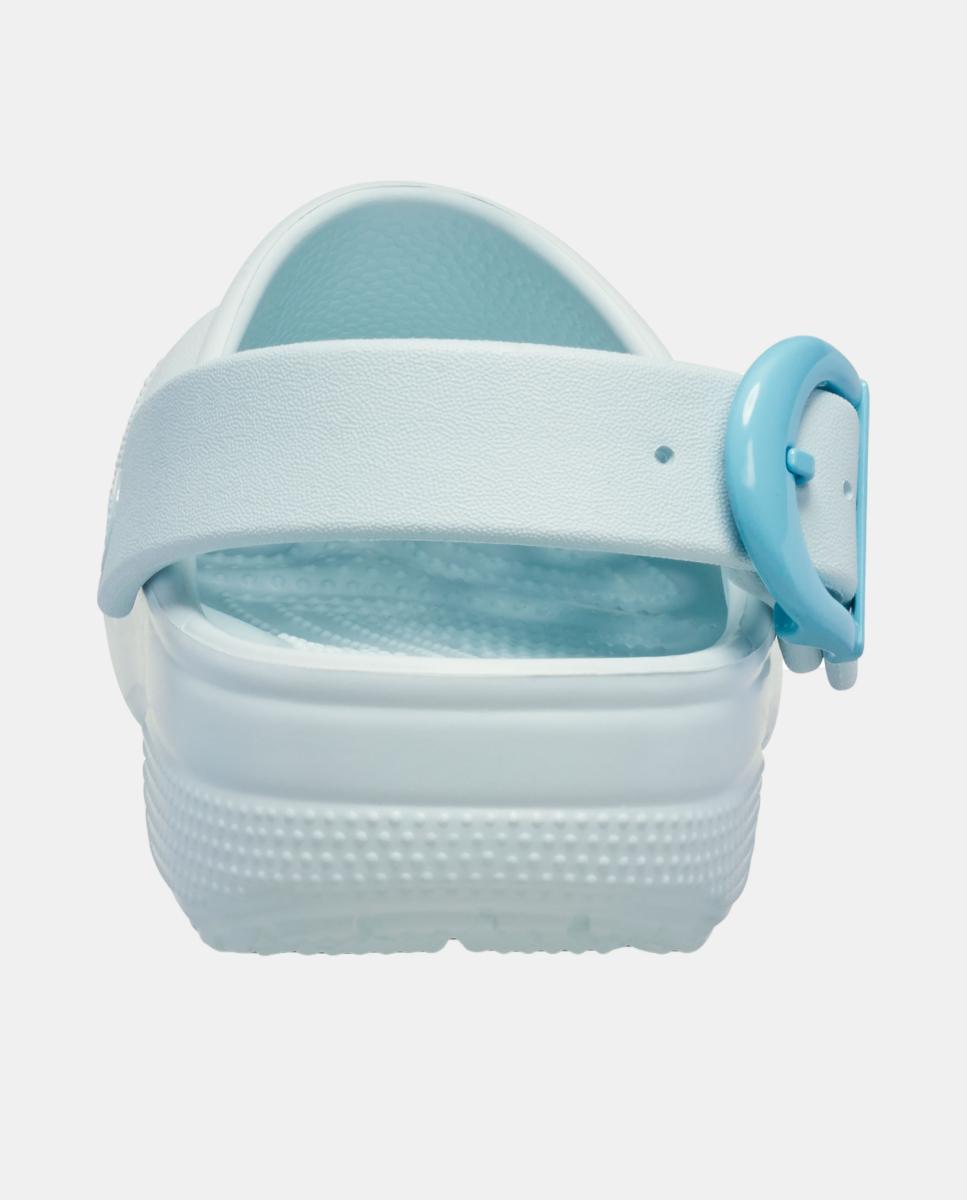 Socas Classic Buckle Clog Azul Céu-6