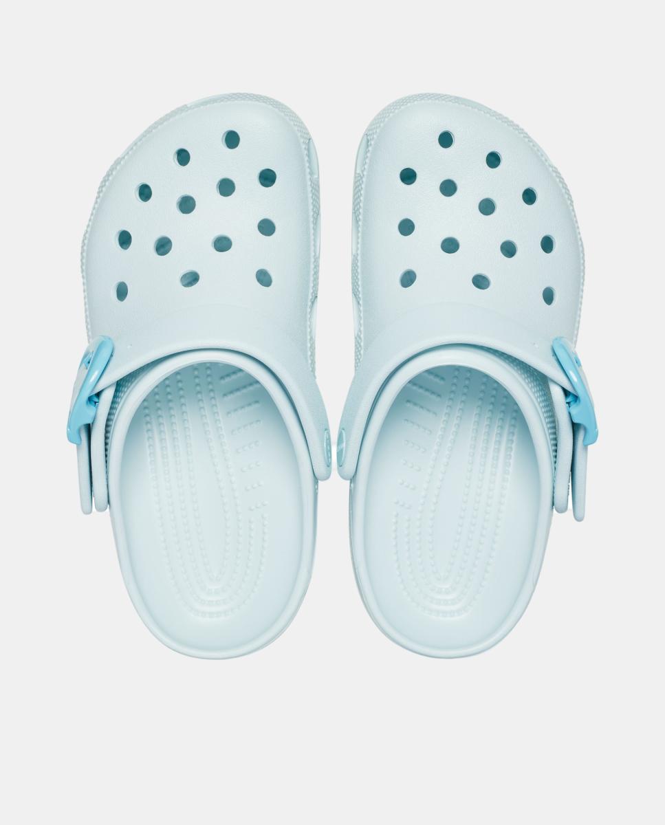 Socas Classic Buckle Clog Azul Céu-8
