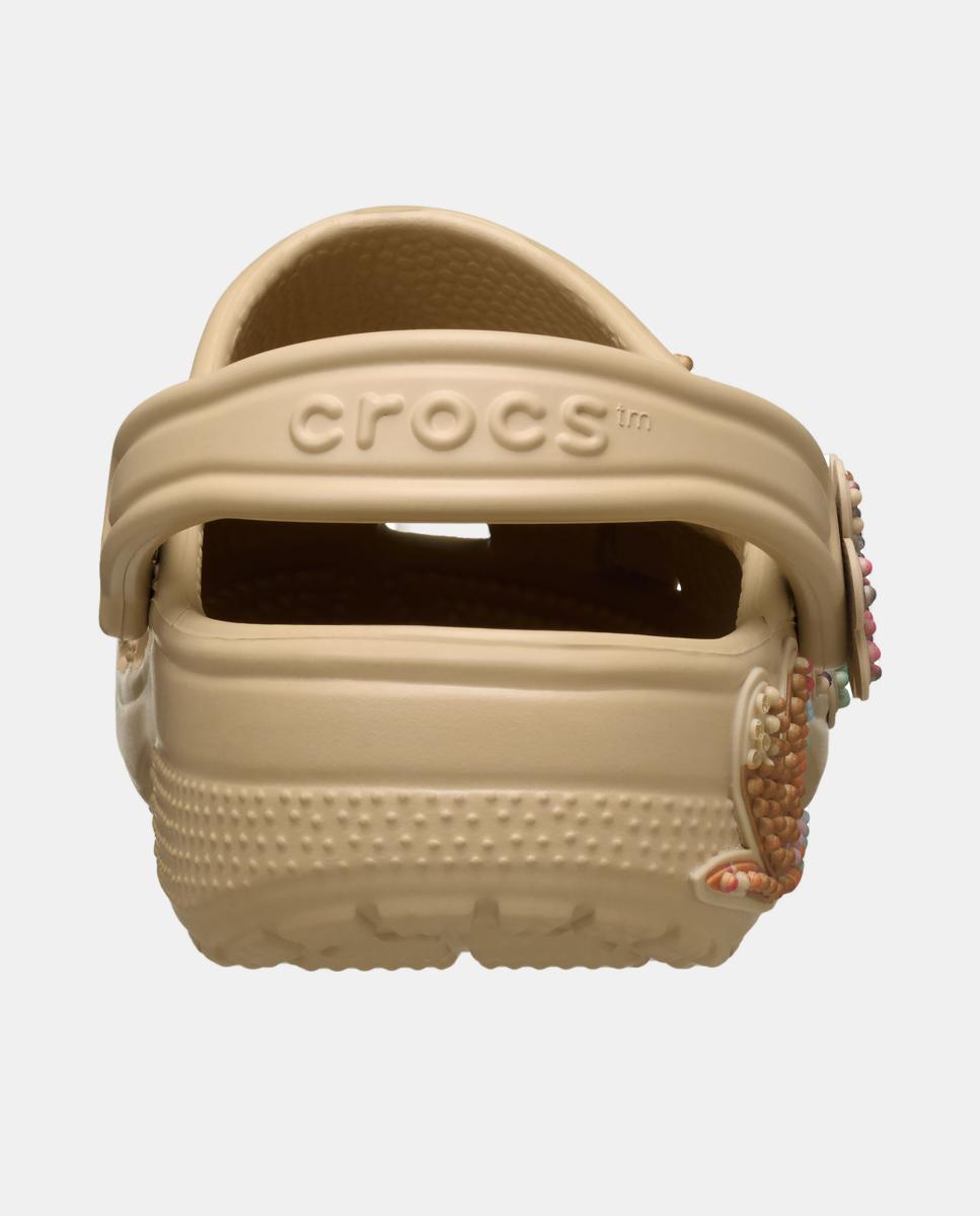 Socas Classic Summer Beaded Clog Castanho-6