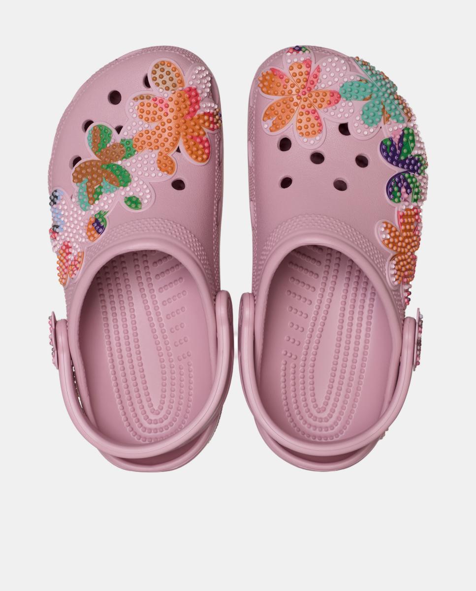 Socas Classic Summer Beaded Clog Rosa-3