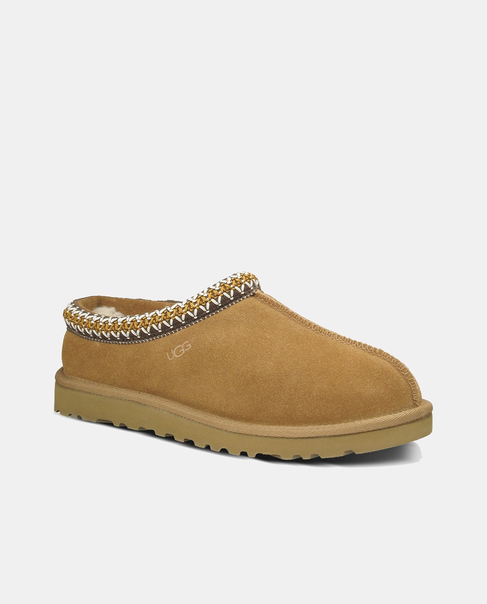 Socas Tasman com Forro de Lã e em Pele Camel-2