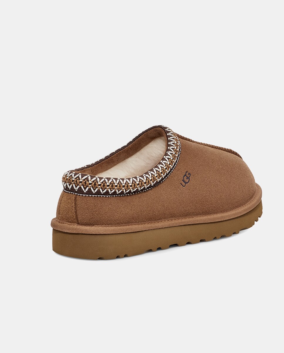 Socas Tasman com Forro de Lã e em Pele Camel-4