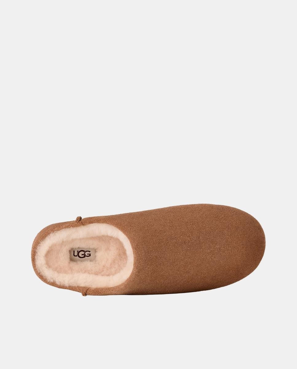 Slippers Elea Slip On em Pele e Forrados com Pelo Couro-6