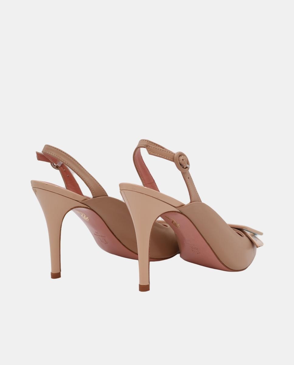 Slingback 10 Centímetros - Nude Natural-2