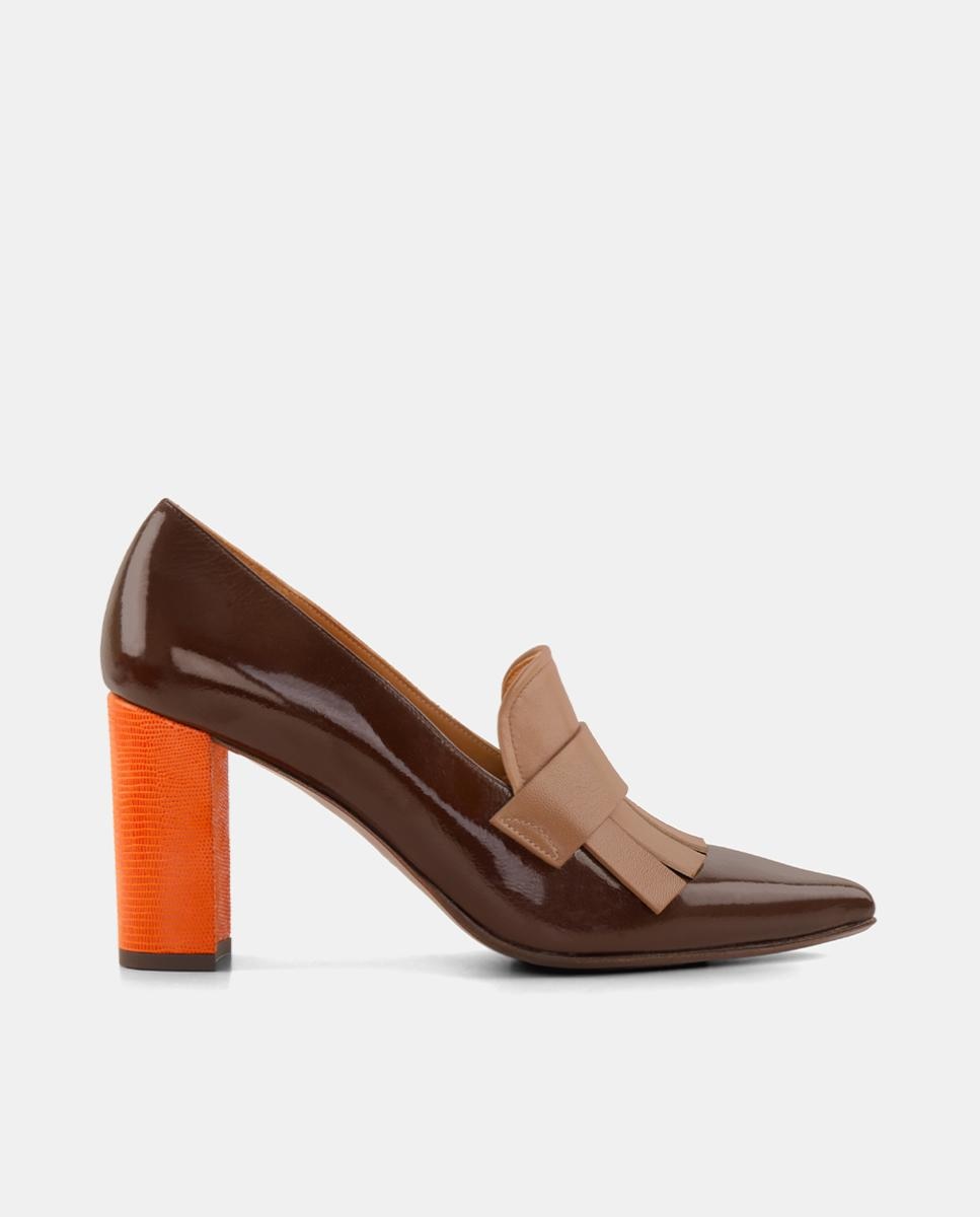 Imagem 0 de Sapatos de Mulher em Pele com Salto