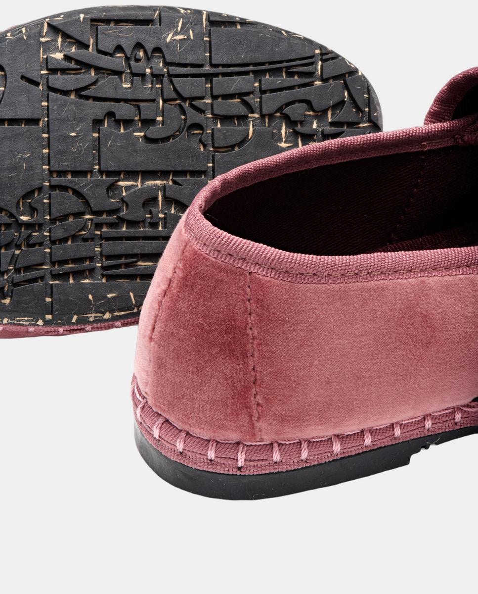 Sabrinas de Veludo Rosa-3