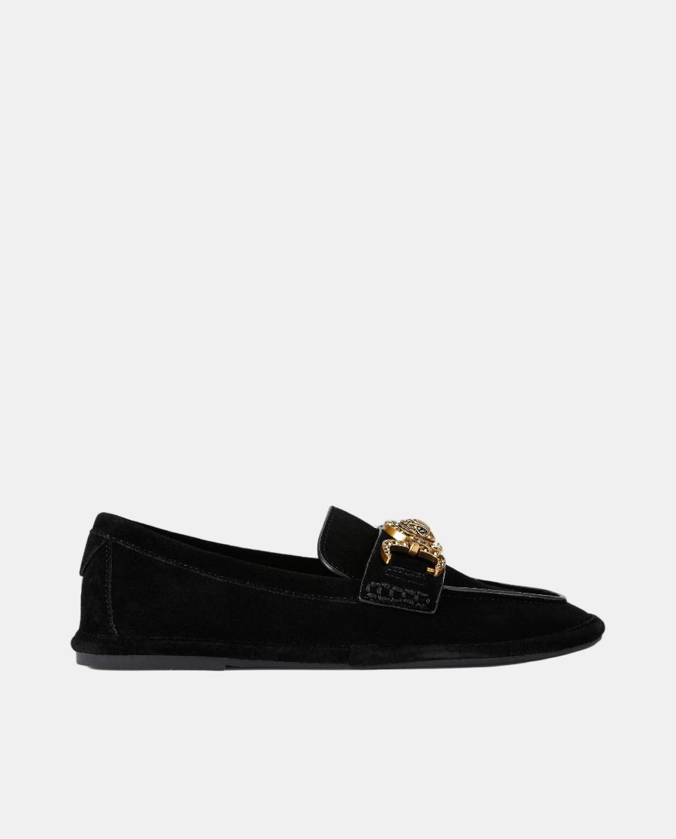 Mocassins Mansion Soft em Pele Preto-1