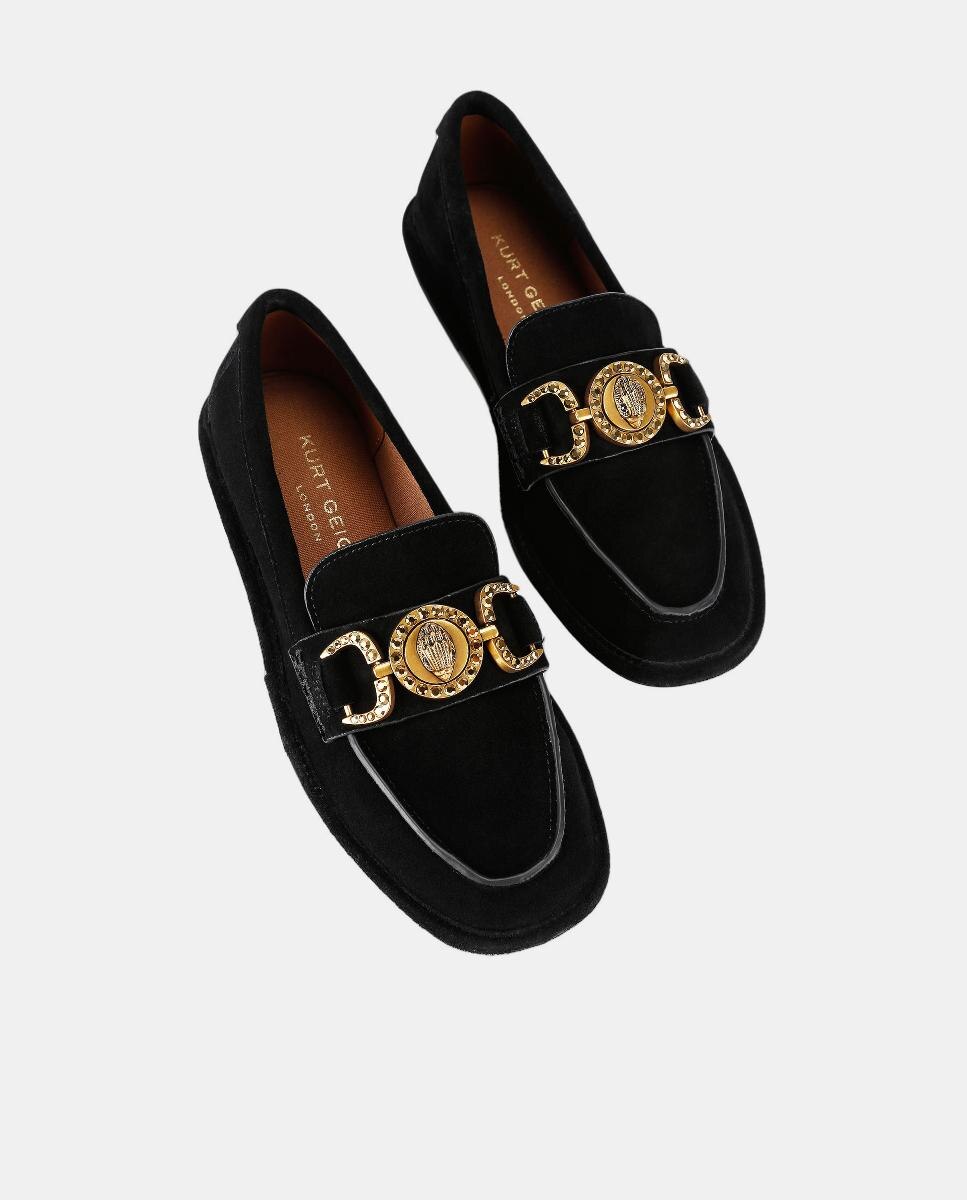 Mocassins Mansion Soft em Pele Preto-2