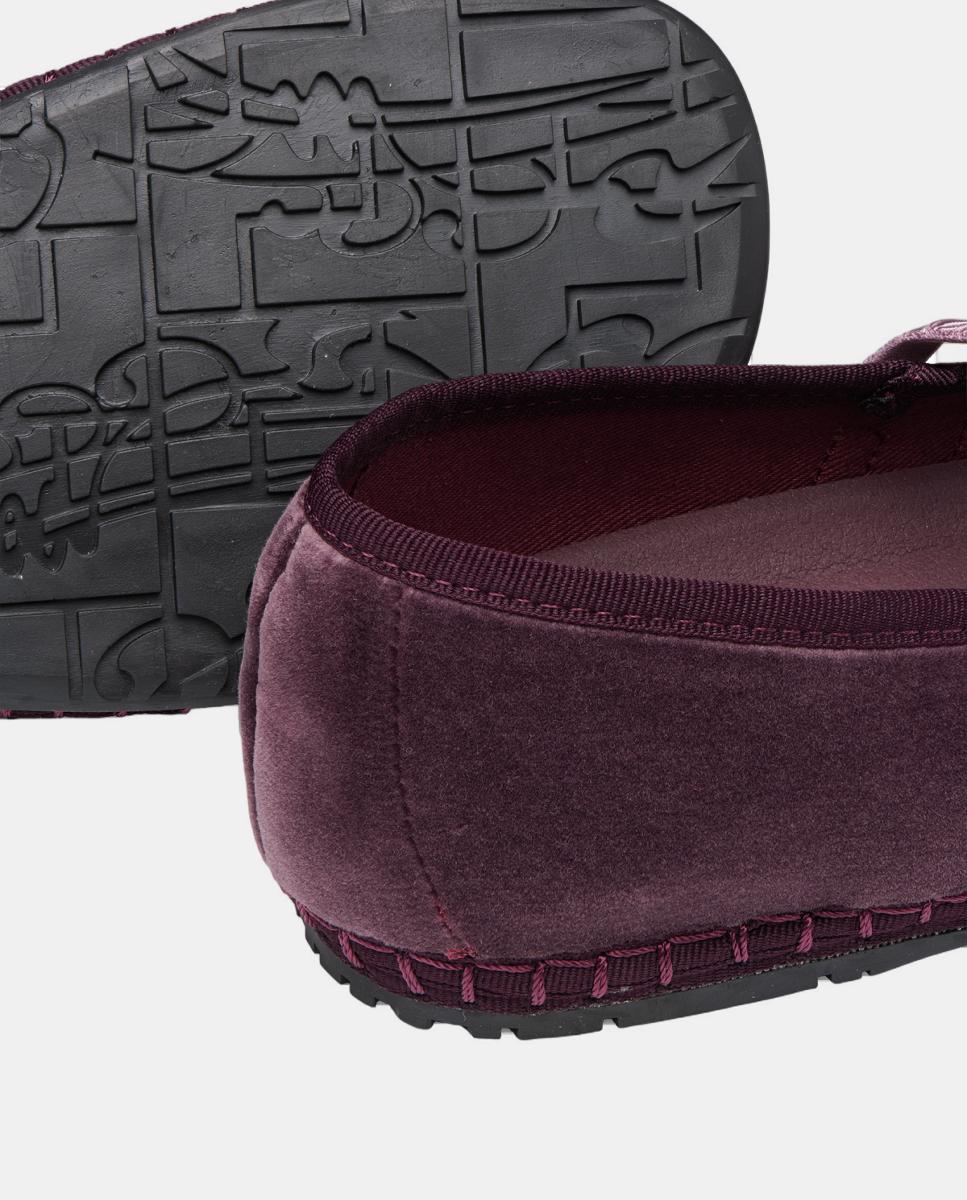 Sapatos de Presilha Laurance Beringela-3