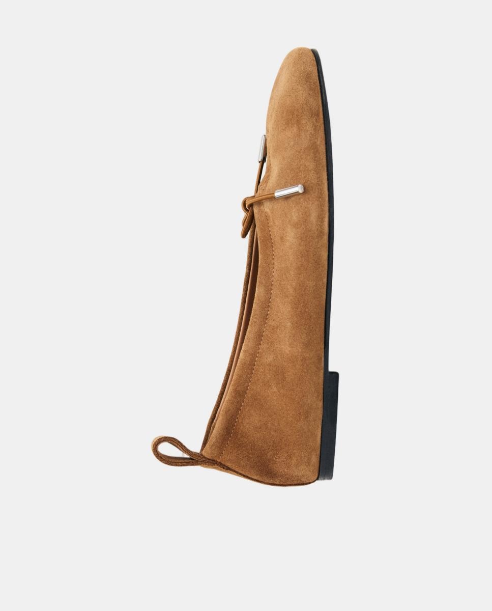 Sabrinas de Camurça com Cordão Bronze-7