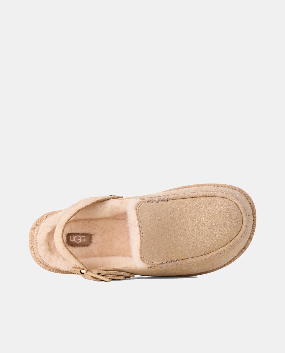 Sapatos Rasos Tipo Mules Goldenstarevelina Clog Bege-2