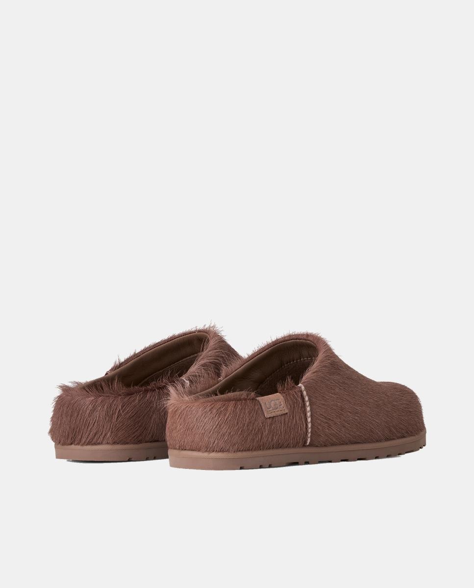 Sapatos Rasos Tipo Mules Otzo Cald Hair Clog Pedra Natural-5