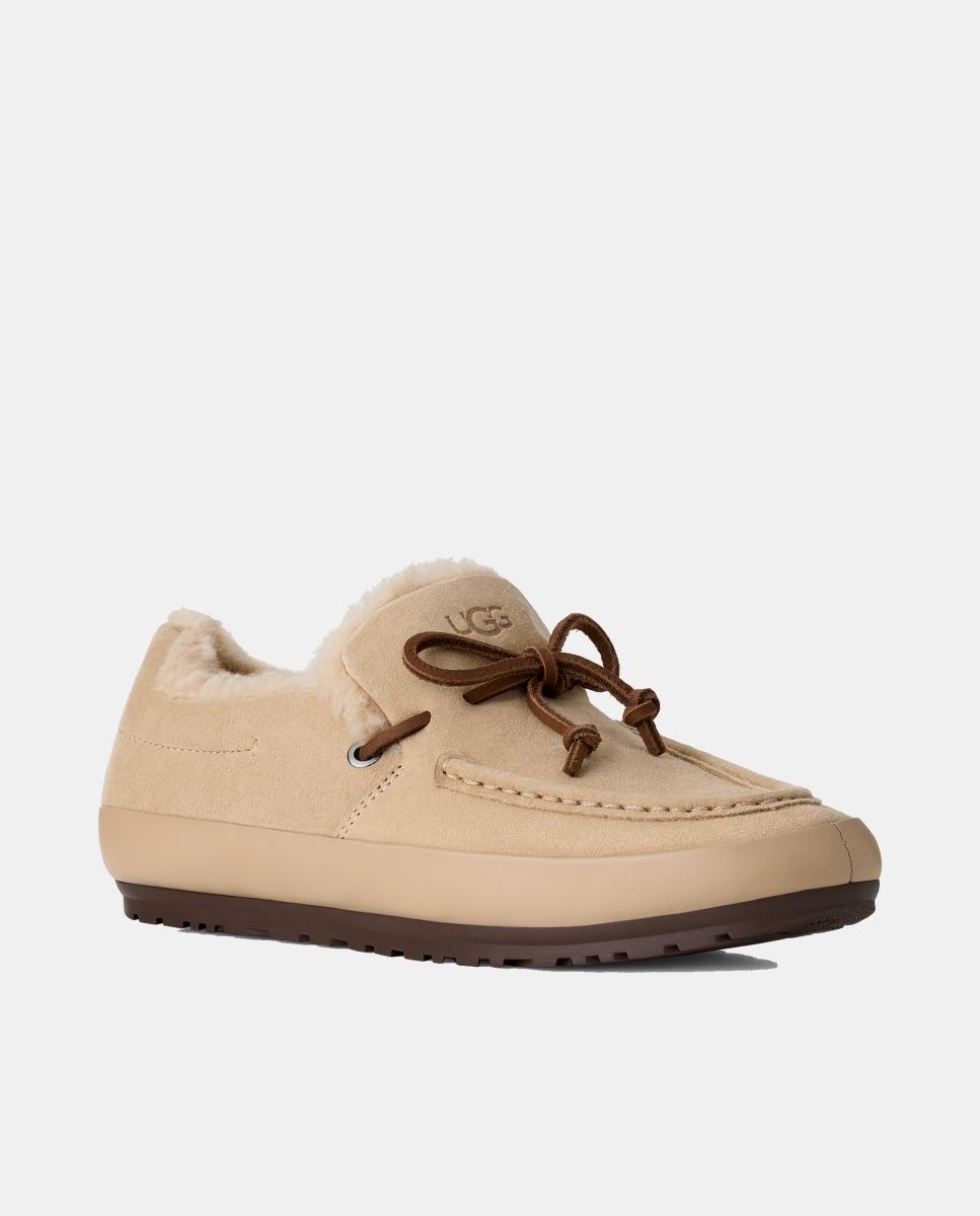 Sapatos Rasos Mocassins Quill Slip On Bege-2